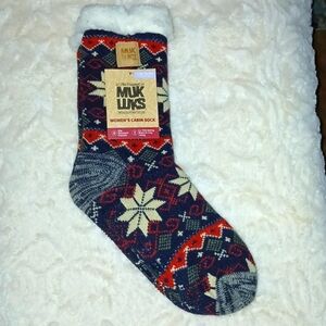 Muk Luks Women's Cabin Sock.